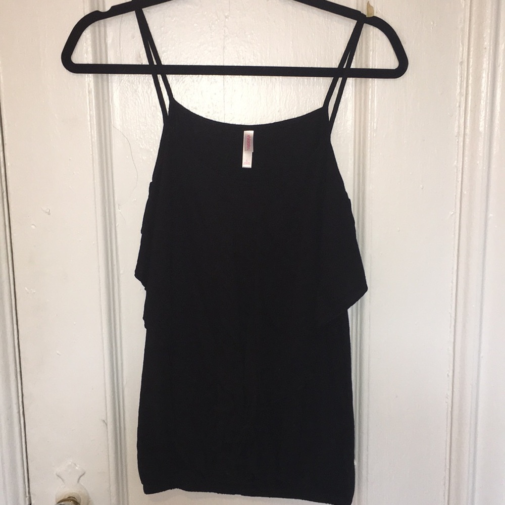 Ruffled tank top